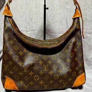 **Authentic** LOUIS VUITTON MONOGRAM BOULOGNE 35 SHOULDER BAG